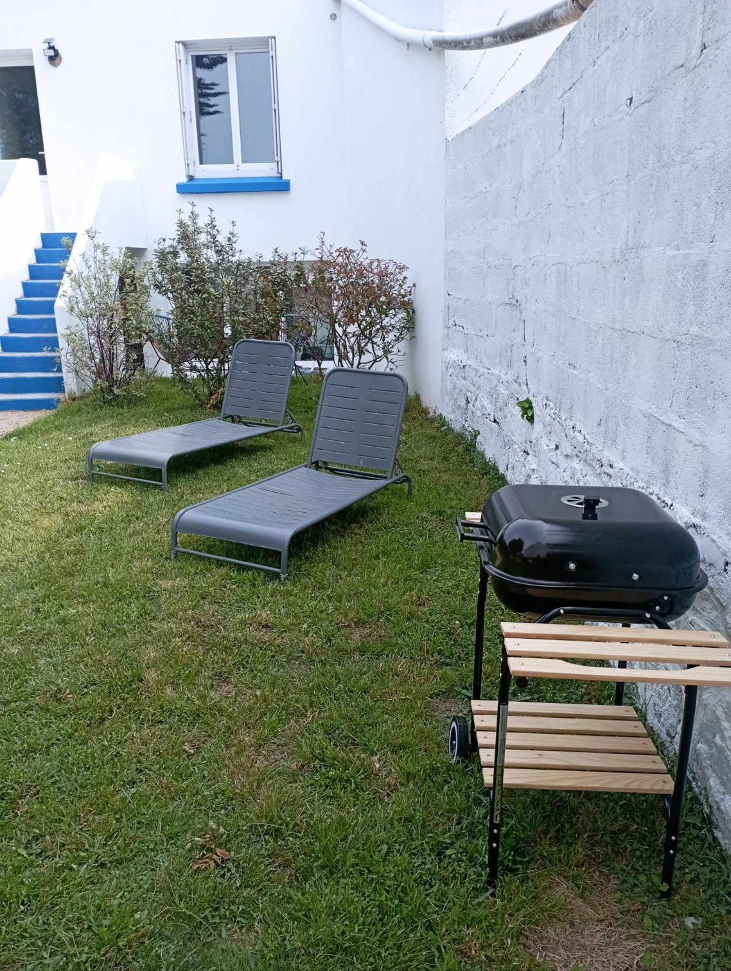 Le Kenav - Studio A 300 M Du Port Locmiquelic Exterior photo